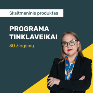 30 žingsnių programa tinklaveikai