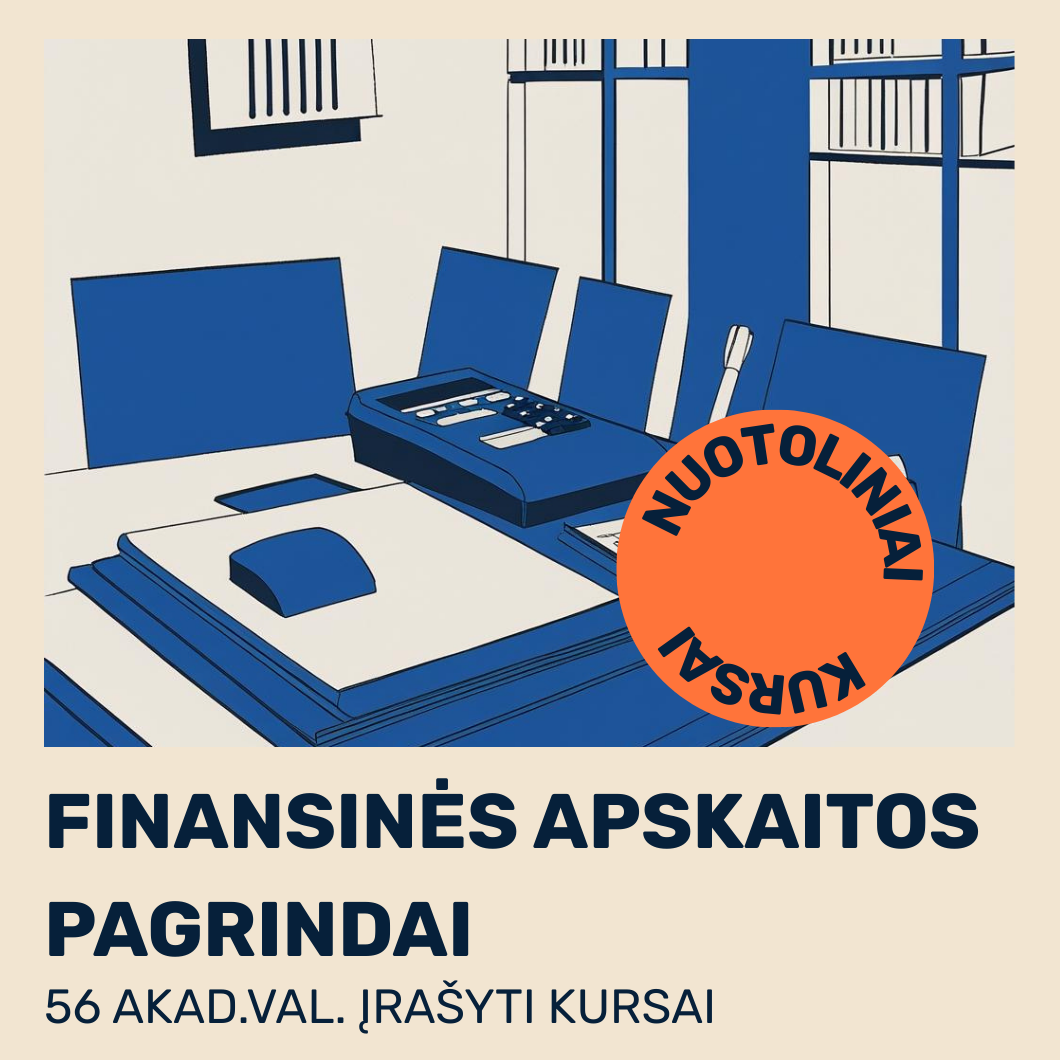 Kursas: Apskaitos pagrindai