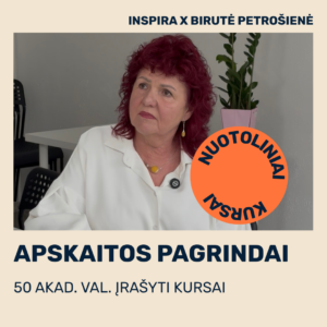 Kursas: Apskaitos pagrindai