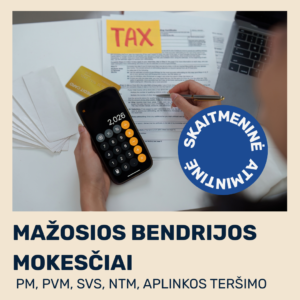 Mažosios bendrijos mokesčių gidas