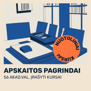 Kursas: Apskaitos pagrindai