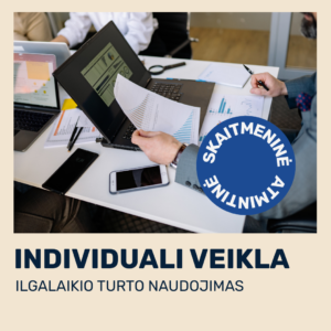 Praktinė atmintinė, naudojantiems ilgalaikį turtą individualioje veikloje