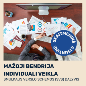 Praktinė atmintinė smulkaus verslo schemos (SVS) dalyviui