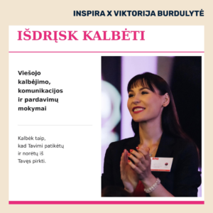 Viešojo kalbėjimo, komunikacijos ir pardavimų mokymai | 2026 12 05
